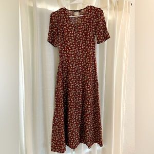 Vintage Floral Dress